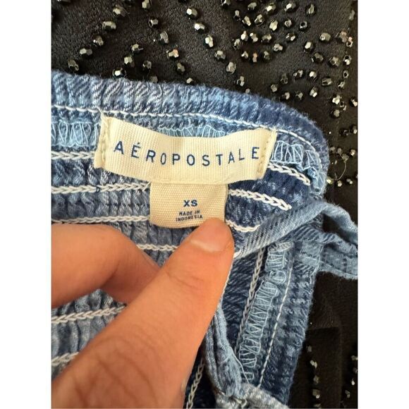 Aeropostal blue crop top size XS - Picture 8 of 8